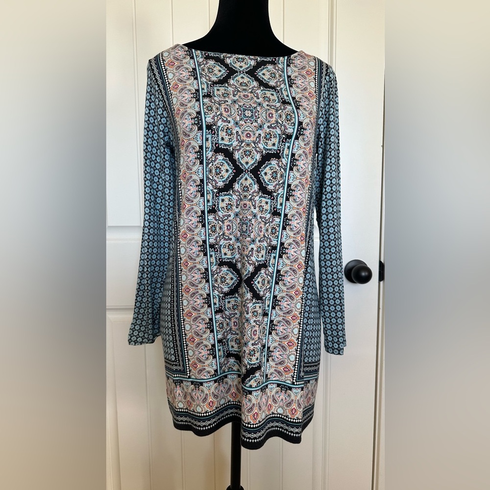 J.Jill Tunic/ Boho Style Longsleeves top- Size XSmall